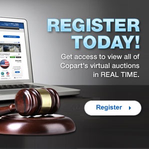 Register With Copart Salvage Auctions